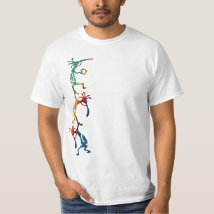 ココペリのミュージシャンの曲芸師 + あなたのアイディア Tシャツ