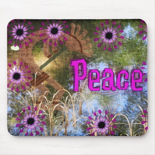 ココペリの平和 マウスパッド (正面)