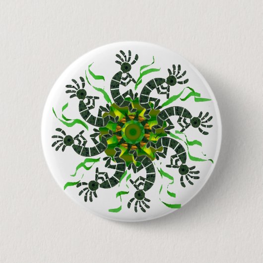 ココペリの車輪ボタン 缶バッジ (正面)