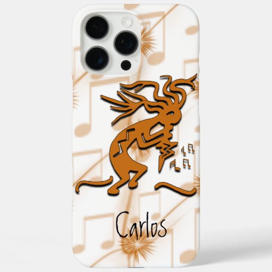 ココペリの音楽隊 音符付きミュージシャン Case-Mate iPhoneケース (裏面)