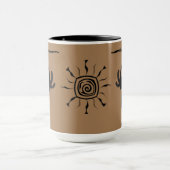 ココペリアリゾナ砂漠南西部 マグカップ (中央)