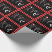 ココペリクリスマスラッピング紙 ラッピングペーパー (角)