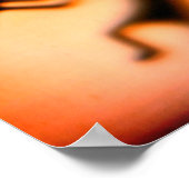 ココペリグッドタイムズ鏡抽象芸術 ポスター (角)