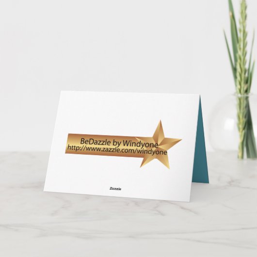 ココペリサンクリスマステンプレート挨拶 シーズンカード (裏面)