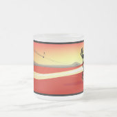 ココペリサンセットマグ フロストグラスマグカップ (中央)