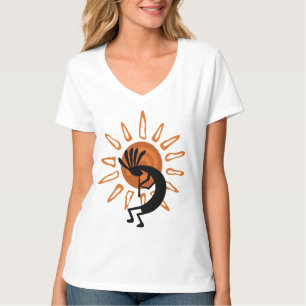 ココペリサンレディーズブラウンTシャツ Tシャツ