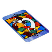 ココペリステンドグラス磁石 マグネット (右側)