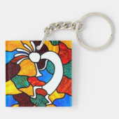 ココペリステンドグラス キーホルダー (裏面)