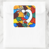 ココペリステンドグラス スクエアシール (バッグ)