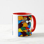 ココペリステンドグラス マグカップ (正面右)