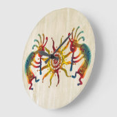 ココペリデュオSUN +アイディア ラージ壁時計 (傾斜)