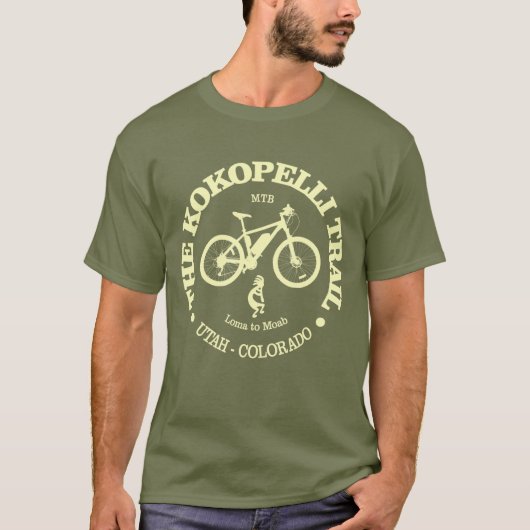 ココペリトレイル(MTB) Tシャツ (正面)