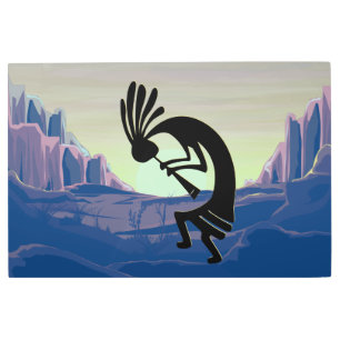 ココペリトワイライト砂漠 メタルプリント