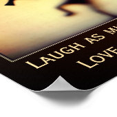 ココペリハッピールーミ感動的引用文 ポスター (角)