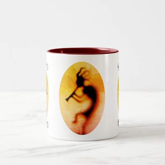 ココペリハッピー感動的 ツートーンマグカップ (中央)