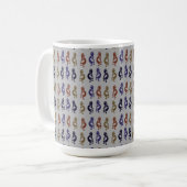 ココペリフルートの遊姿・コーヒーMu コーヒーマグカップ (正面左)