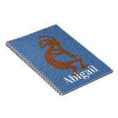 ココペリフルートミュージカルシンボルモザイクサウスウエスト ノートブック (右側)