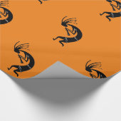 ココペリフルート奏者サンダー_コーブ ラッピングペーパー (角)