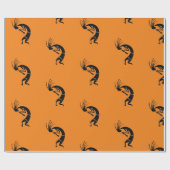 ココペリフルート奏者サンダー_コーブ ラッピングペーパー (フラット)