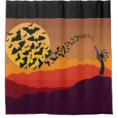 ココペリフルート – 南西ムーンココペリ シャワーカーテン (正面)