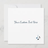 ココペリブルースミュージック2デザートサンセットフラット カード (裏面)