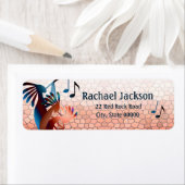 ココペリブルースミュージック2デザートサンセットラベル ラベル (インサイチュ)