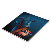 ココペリブルースミュージック2 6" タイル (側面)