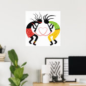 ココペリポスター ポスター (ホームオフィス)