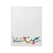 ココペリミュージシャンアクロバット+アイディア ノートパッド (回転)