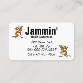 ココペリミュージシャンアートワーク 名刺 (裏面)