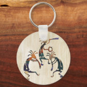 ココペリミュージシャントリオ+あなたのアイディア キーホルダー (正面)