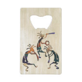 ココペリミュージシャントリオ+あなたのアイディア クレジットカード栓抜き (正面)