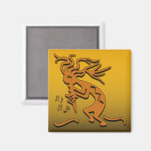 ココペリミュージシャン マグネット (正面/裏面)