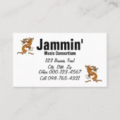 ココペリミュージシャン 名刺 (裏面)