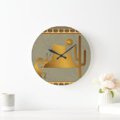 ココペリメサ&サボスセット#2 ラージ壁時計 (ホーム)