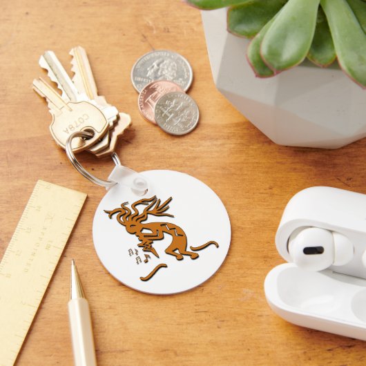 ココペリメリーメーカーミュージシャンミュージカルノート キーホルダー (デスク)