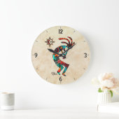 ココペリラウンドウォールクロック ラージ壁時計 (ホーム)