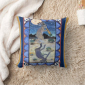 ココペリラビットサウスウエストユーモアワイルドライフバニー クッション (ブランケット)