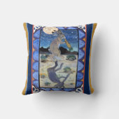 ココペリラビットサウスウエストユーモアワイルドライフバニー クッション (裏面)