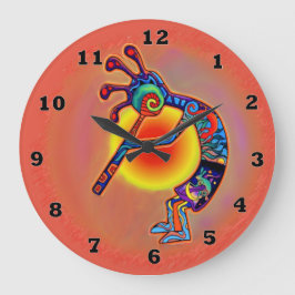 ココペリリザードサン ラージ壁時計