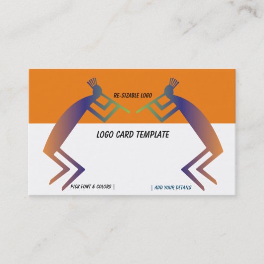 ココペリロゴ名刺 名刺 (正面)