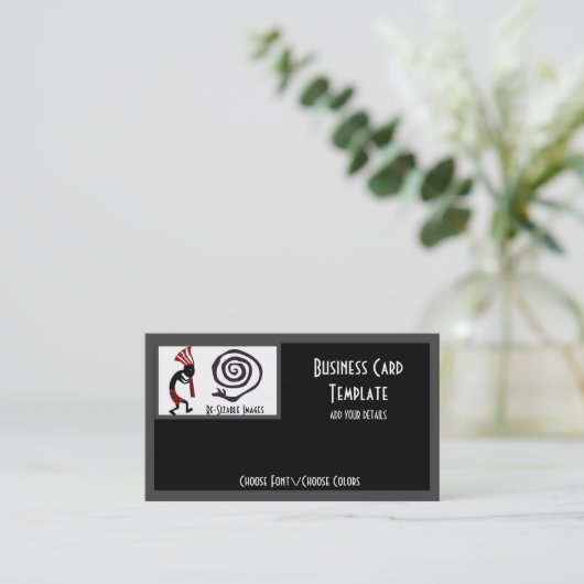 ココペリロゴ名刺 名刺 (スタンド正面)