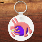 ココペリ先住民アメリカンピラティス キーホルダー (正面)