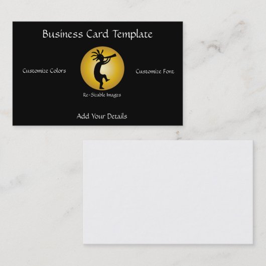 ココペリ南西部の名刺 名刺 (正面/裏面)