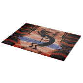 ココペリ南西部の砂漠の風景 カッティングボード (角)