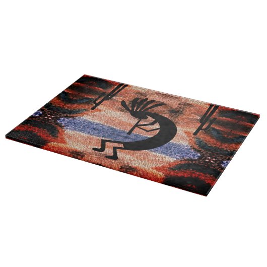 ココペリ南西部の砂漠の風景 カッティングボード (角)