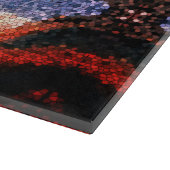 ココペリ南西部の砂漠の風景 カッティングボード (角)