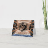 ココペリ南西部の砂漠モザイクの挨拶 カード (正面)