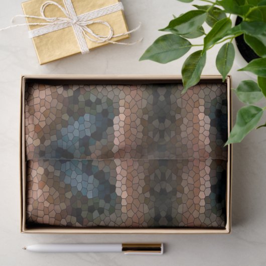 ココペリ南西部の砂漠モザイクデクページ 薄葉紙 (ギフト)