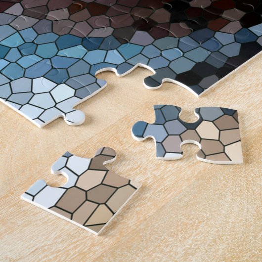 ココペリ南西部デザートブルーモザイク20 x 30" ジグソーパズル (側面)